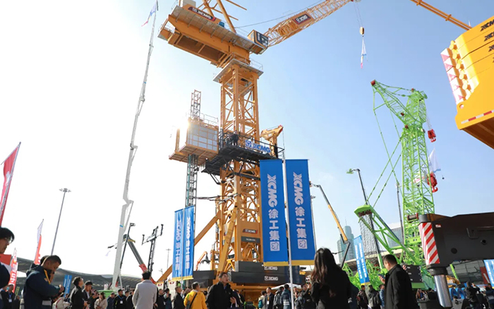bauma CHINA 2024丨壹号娱乐塔式起重机、智能施工升降机火热亮相